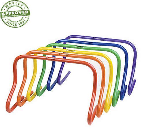 12 Inch Rainbow Speed Hurdle Set Of 6