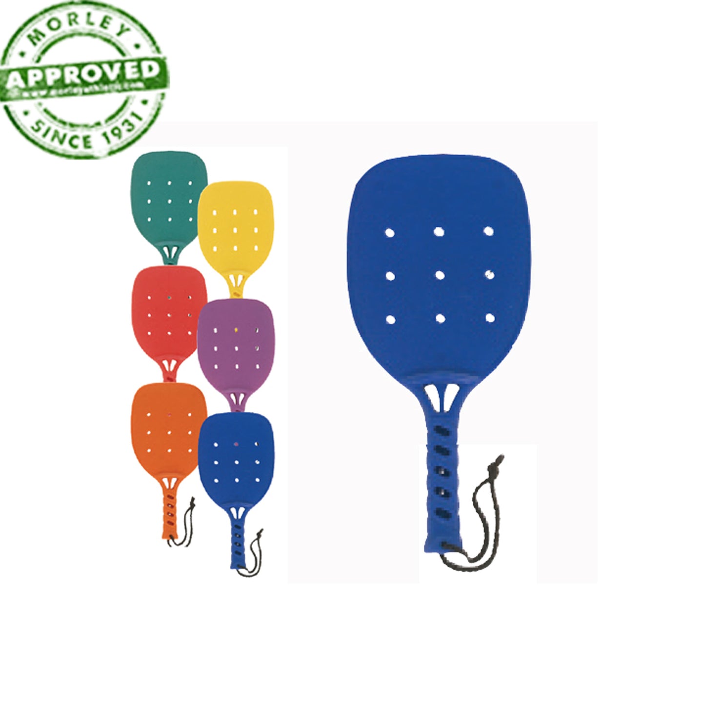 15" Full Size Paddleball Paddles Set Of 6