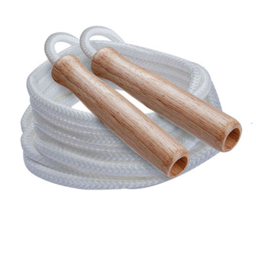 Nylon Wood Handle Jump Rope 16'