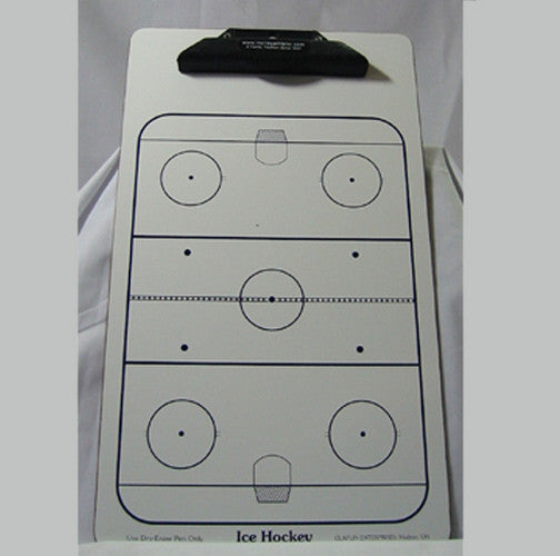Ice Hockey Dry Erase Coaching Board