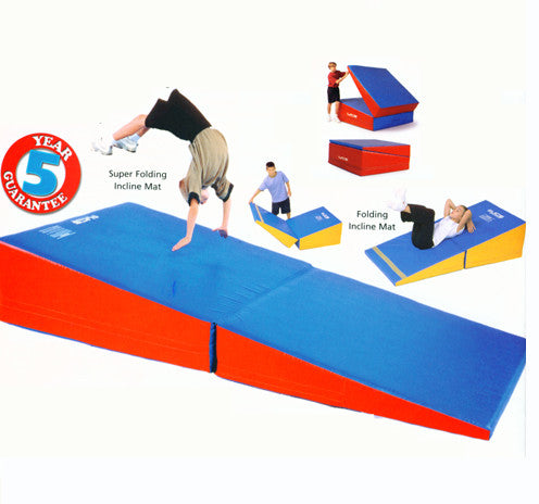 30"W X 60"L X 16"-2"H FOLDED INCLINE MAT