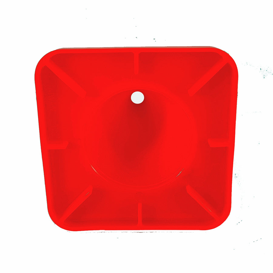 4" Mini Flexible Vinyl Game Cones - Set Of 6 Orange