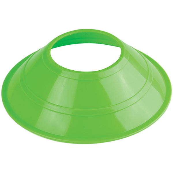 5" Diameter Mini Neon Disc Cone (Set 25) Neon Green