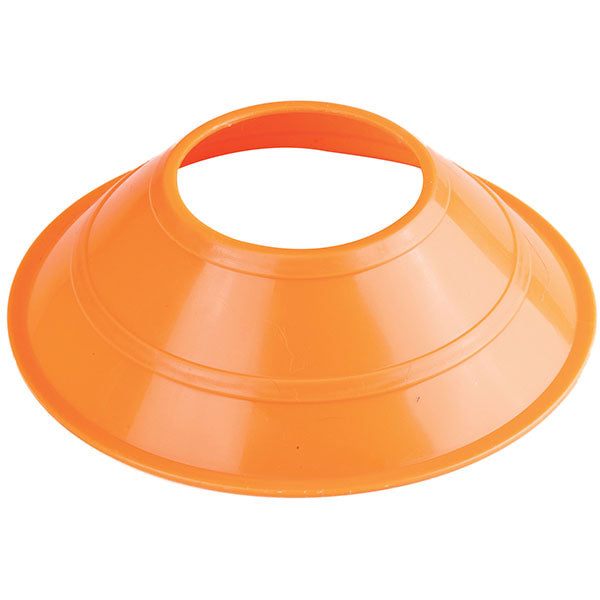 5" Diameter Mini Neon Disc Cone (Set 25) Neon Orange