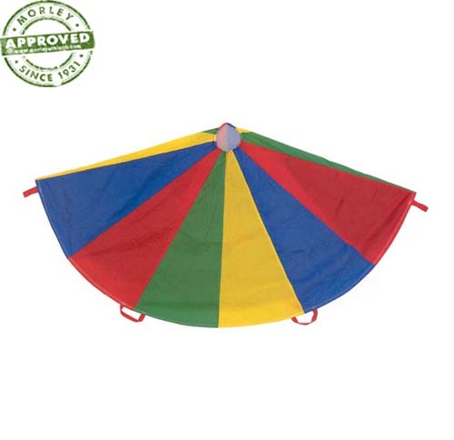 Champion Sports Nylon Parachute With Handles 6 FT DIA 6 HANDLE PARACHUTE