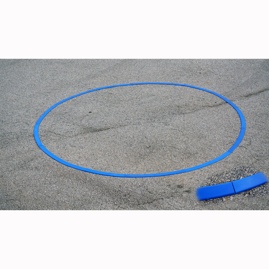 8' Circle Line Markers Set 13 Pieces Red