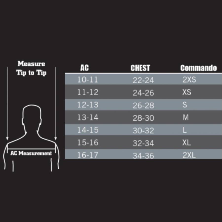 Douglas CM Commando Youth Shoulder Pads - CASE OF 6