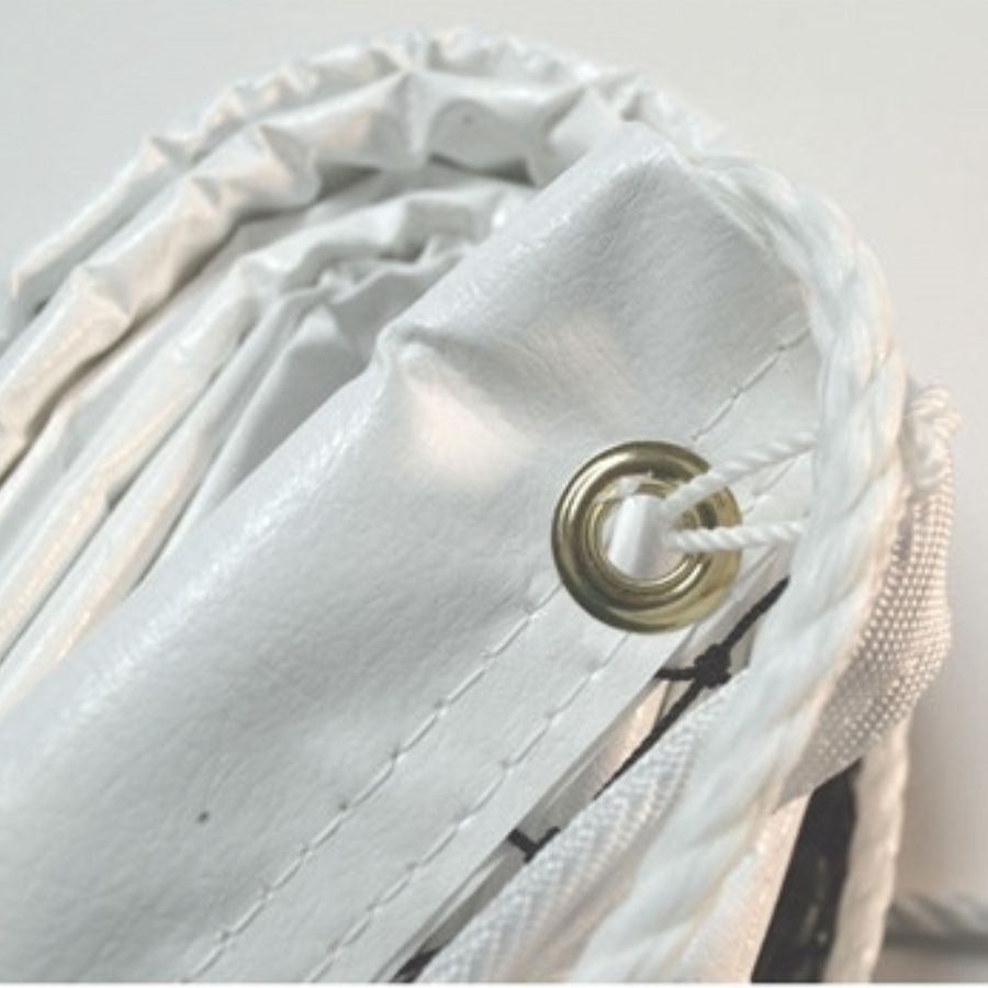 PICKLEBALL OUTDOOR NET ONLY - BLACK NETTING WITH WHITE HEADBAND