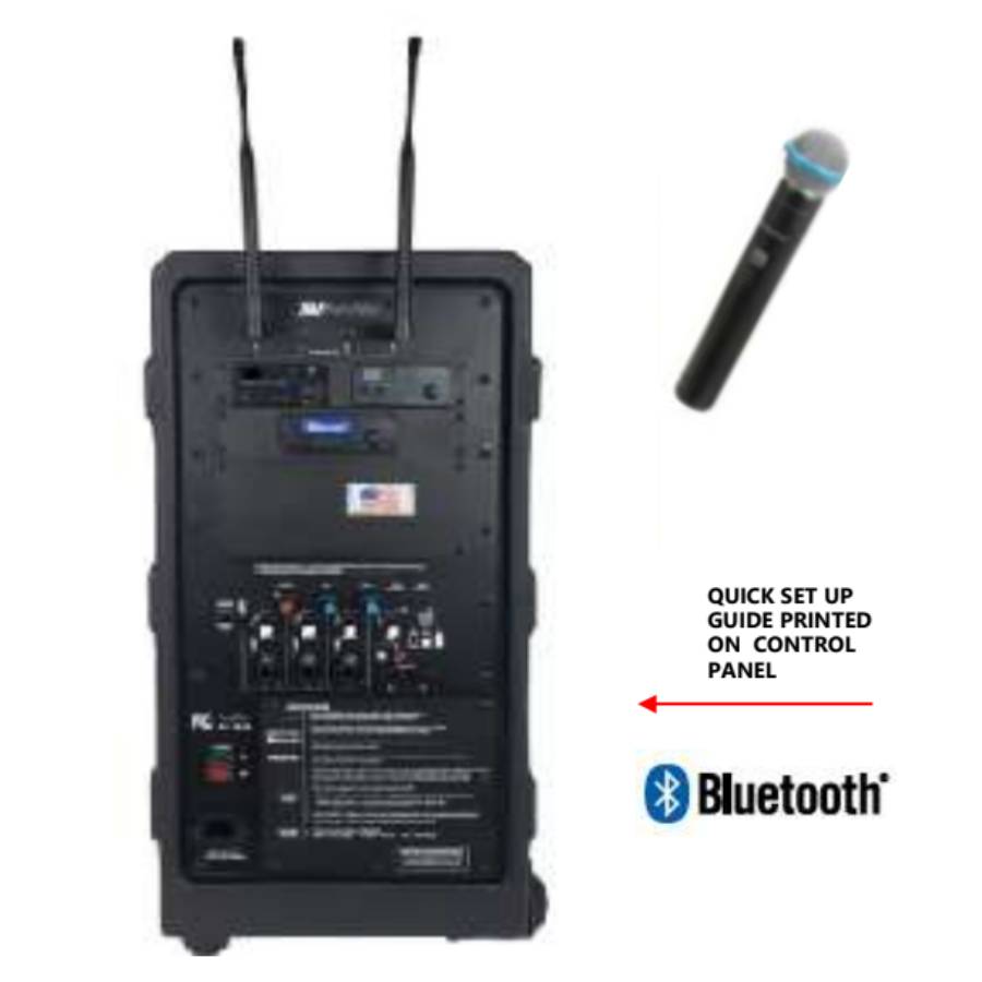 SW925-01 Travel Partner Plus With 1 Handheld Microphone