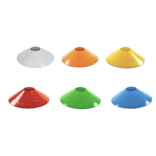 Kwikgoal Small Disc Cones Pack Of 25 Per Color