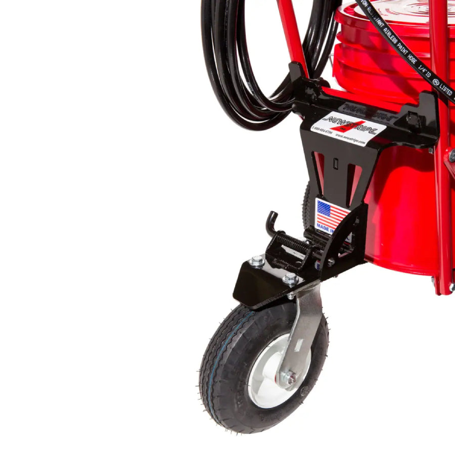 NewStripe Rear Flip Down Swivel Caster