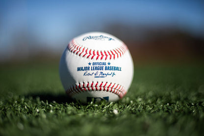 Rawlings ROMLB Official Major League Baseballs Flatseam Team Pack (Dozen)