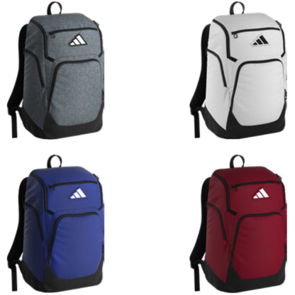 Adidas 5-Star Team 2 Backpack - 12.5L" x 10.38"W x 19.5"H Black