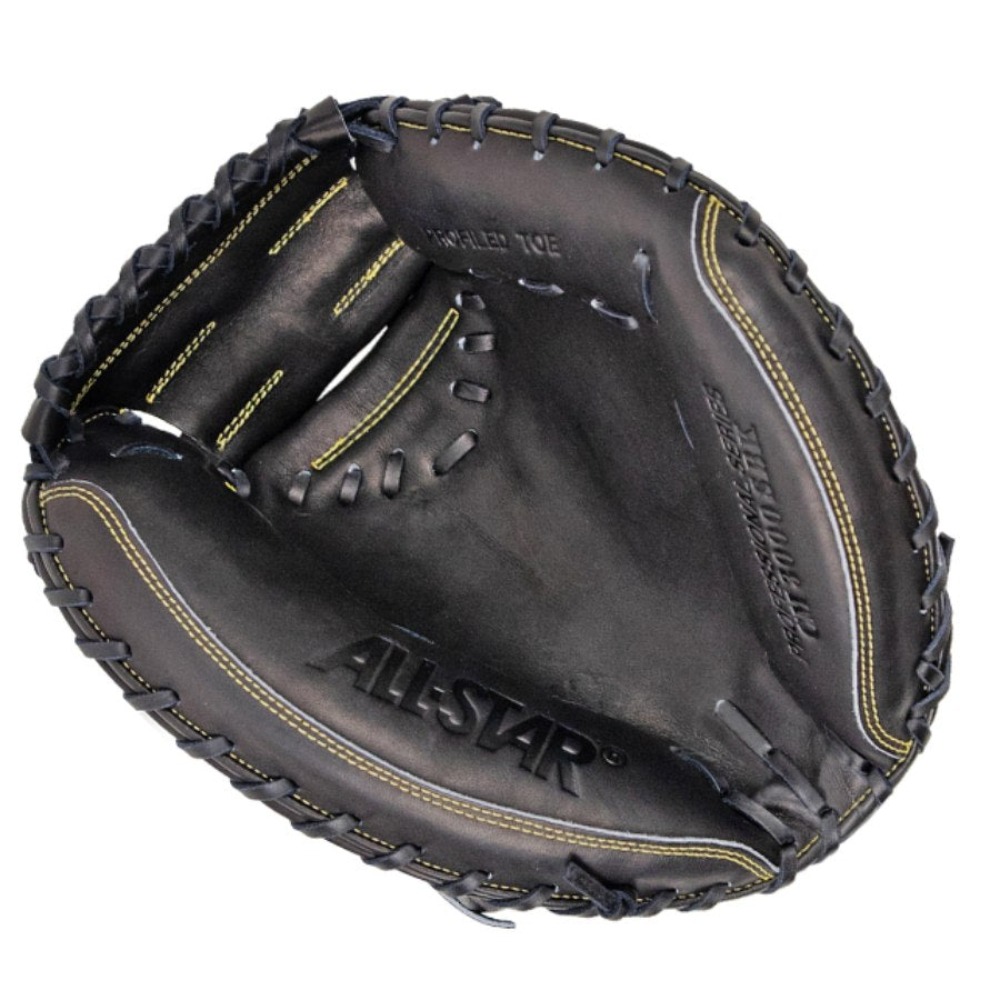 ALL-STAR CM3000SBK Pro Elite 33.5" Solid Black Catchers Mitt