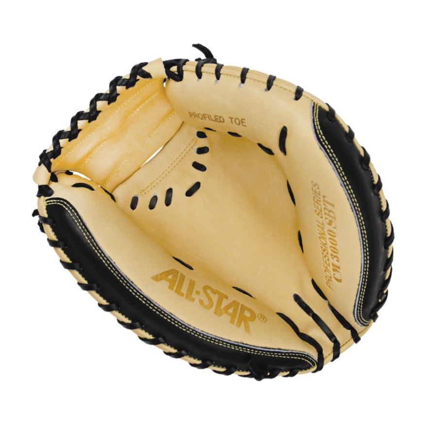ALL-STAR CM3000BT Pro Elite 35" Black & Tan Catchers Mitt