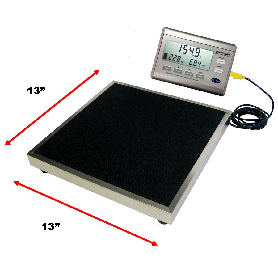 Befour PS-5700 13" x 13" Portable Scale - LCD Screen