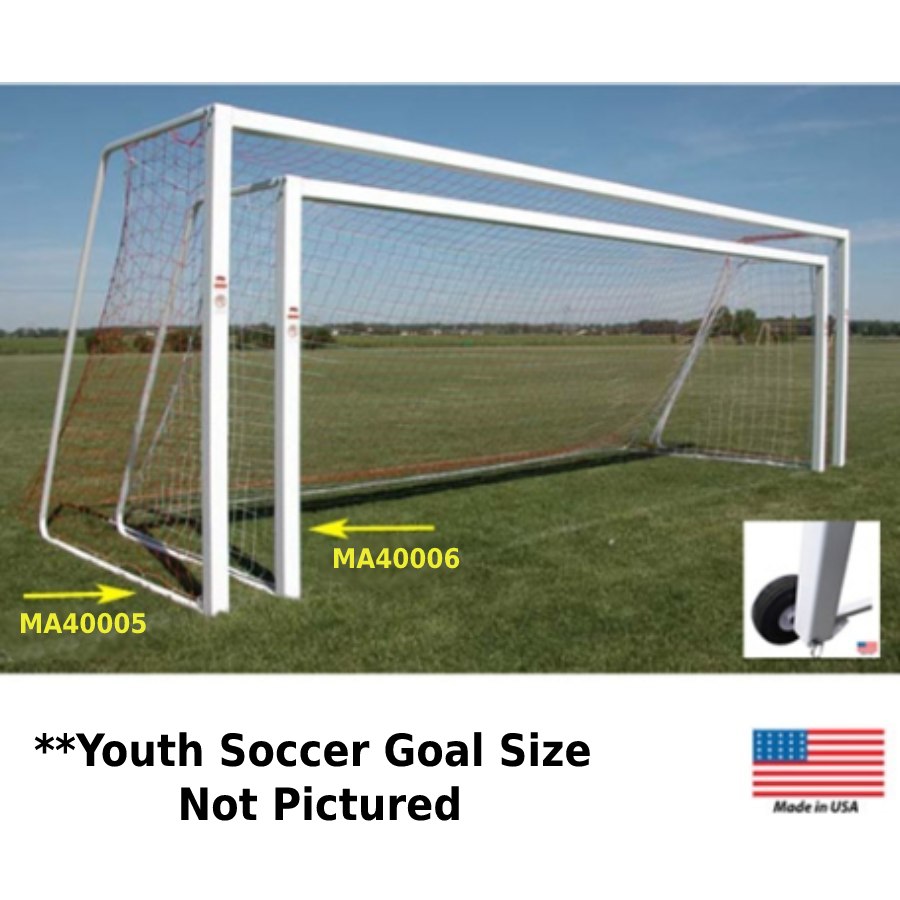 Blazer Complete Collegiate / High School Soccer Goal Package