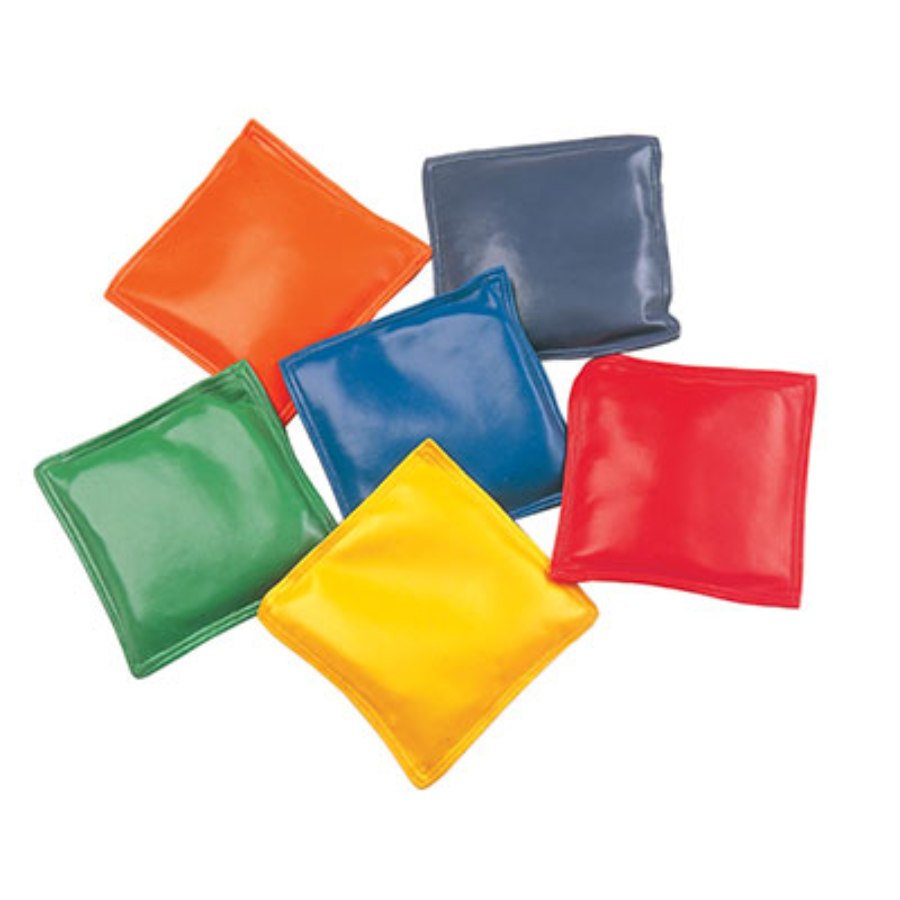 Vinyl Bean Bags - Set Of 12 4"