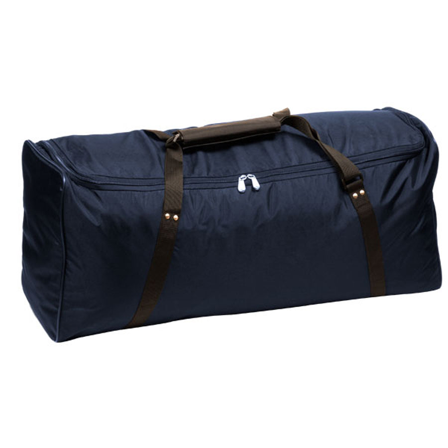 36"Lx12"Wx15"H Deluxe Equipment Bag 420 Denier Nylon Navy Blue