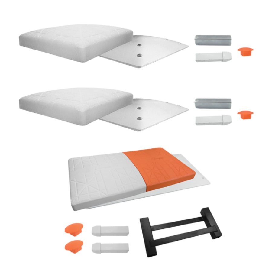 Champion Sports M1010SET Safety Breakaway Base Set