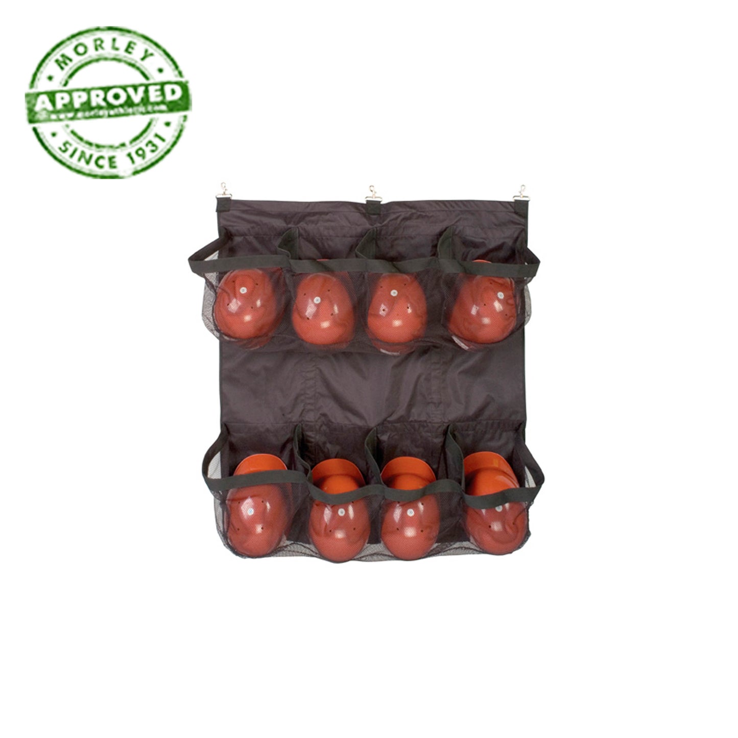 Deluxe Hanging 8 Helmet Bag
