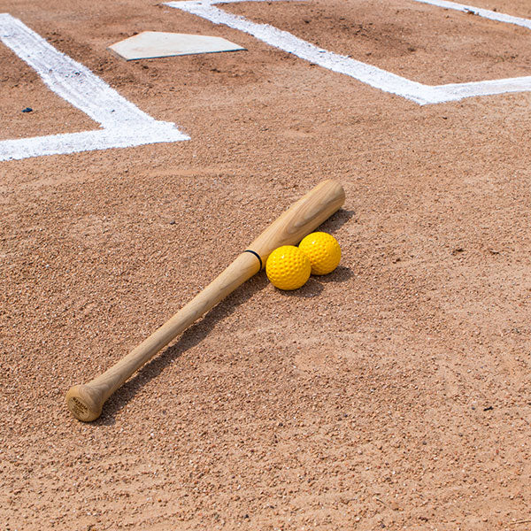 Yellow Dimpled Pitching Machine Softballs 12 Inch (Dozen)