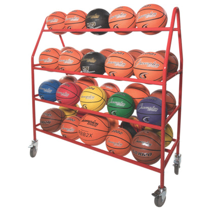 Champion Sports BRCPRO Deluxe Pro Ball Cart - 51"L x 18.5"W x 54"H