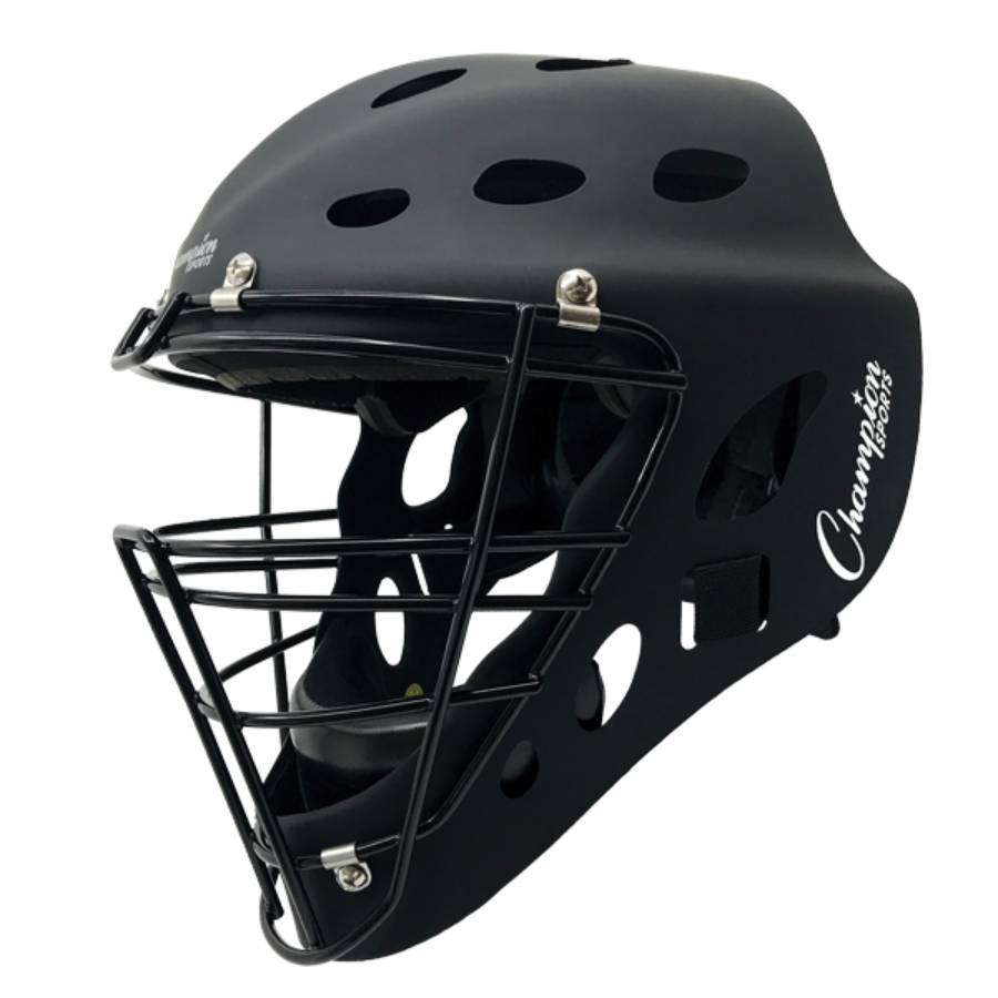 Champion Sports CH650 Adult Hockey Style Catchers Helmet