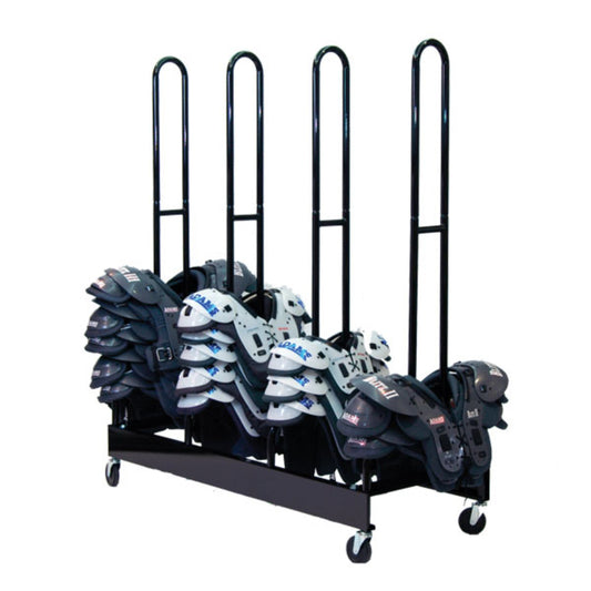 Champion Sports FBSPR4 Four Stack Football Shoulder Pad Rack