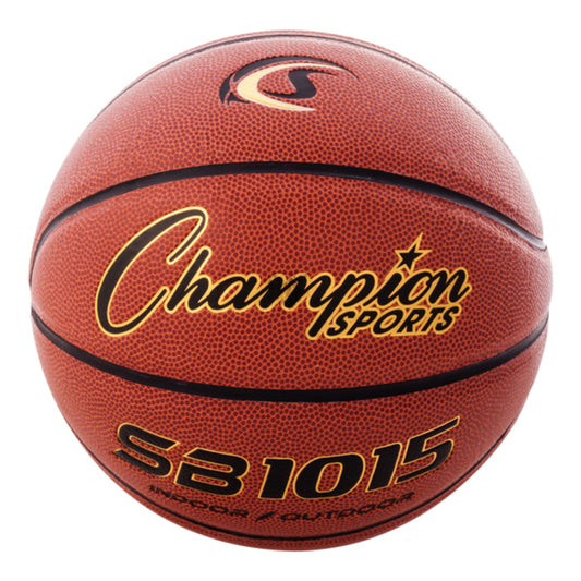 Champion Sports SB1015 27.5" Official Junior Size 5 Cordley Composite Basketball