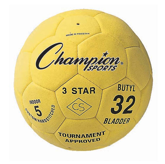 Champion Sports Three Star Indoor Soccer Ball Size 5