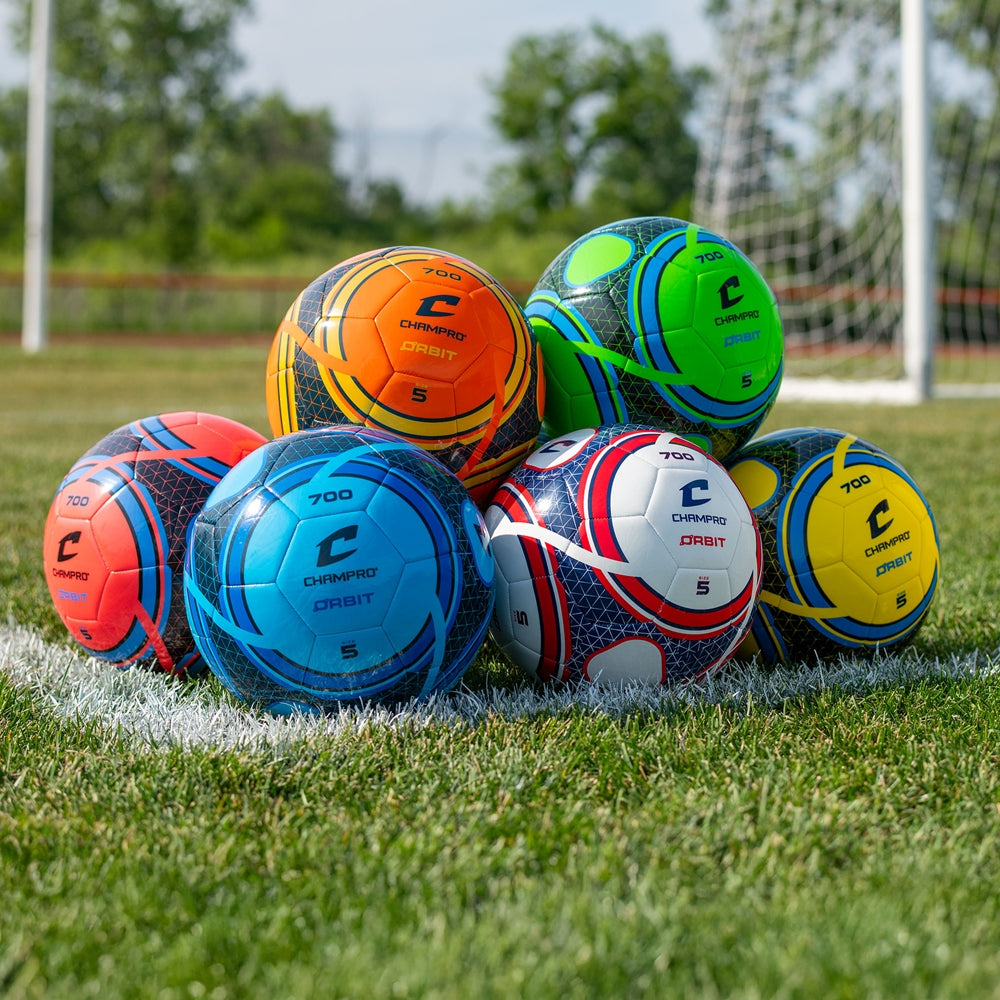 SB700 ORBIT SOCCER BALL BY CHAMPRO SIZES 3, 4, 5