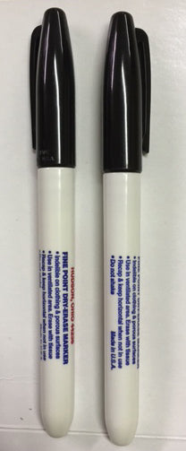 Fine Point Dry Erase Pens Black Only Dozen