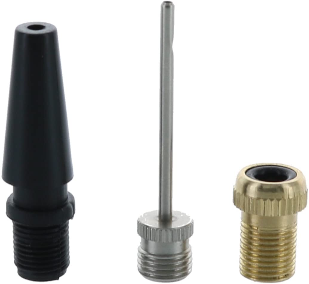 Compact Electric Inflator With Pressure Gauge and Adapters