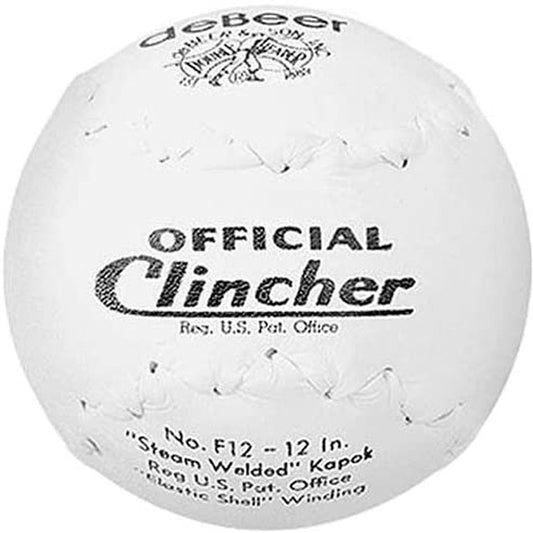 Debeer F12 Official 12" Clincher Softball (Dozen)