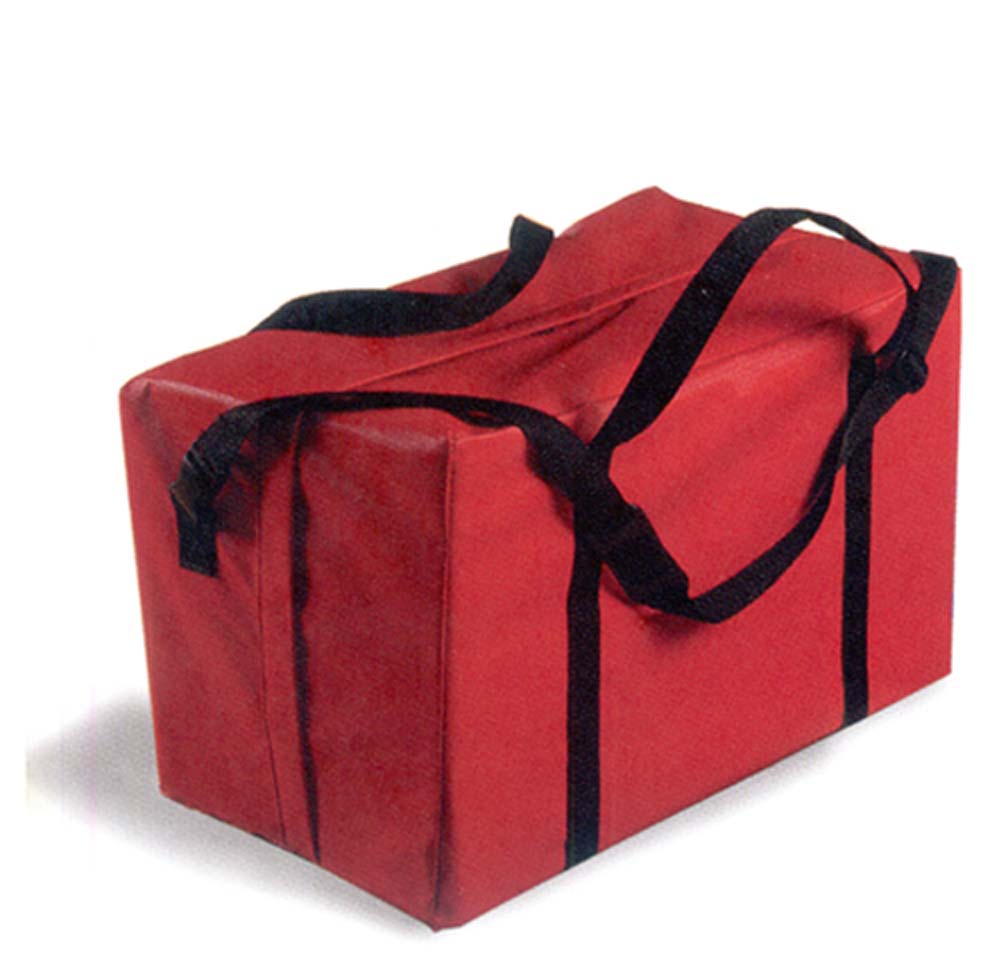 Deluxe Oversized Football Bag Red