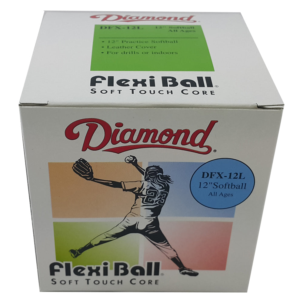 DIAMOND DFX-12 12" WHITE FLEX-I-BALL SOFTBALL