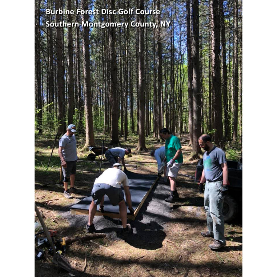 Disc Golf Tee Pads - No Maintenace - Fast Install (Each)