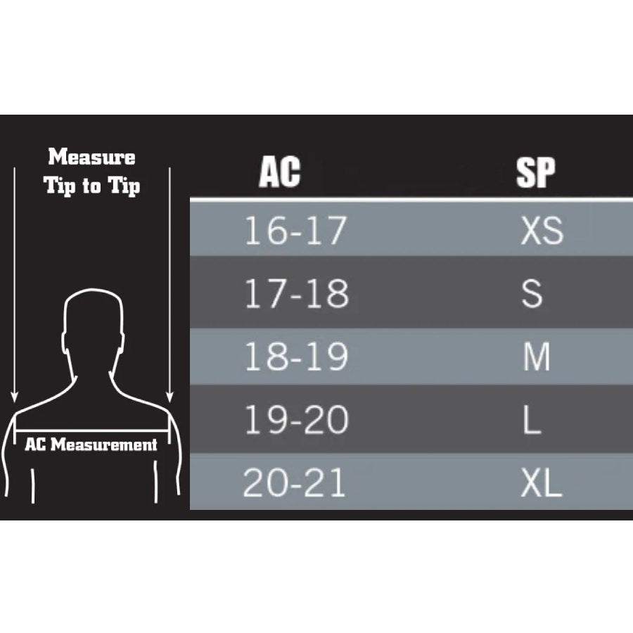 Douglas FF17 Cantilever Standard Pro Football Shoulder Pad X-Small