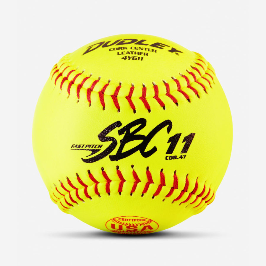 Dudley 4Y611 USASB SBC Fastpitch 11" Softballs (Dozen)
