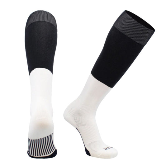 End Zone Over The Calf Football Sock Small / 026 - Black