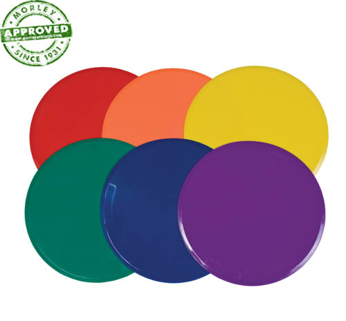Extra Large 12 Inch Poly Spots Set Of 6
