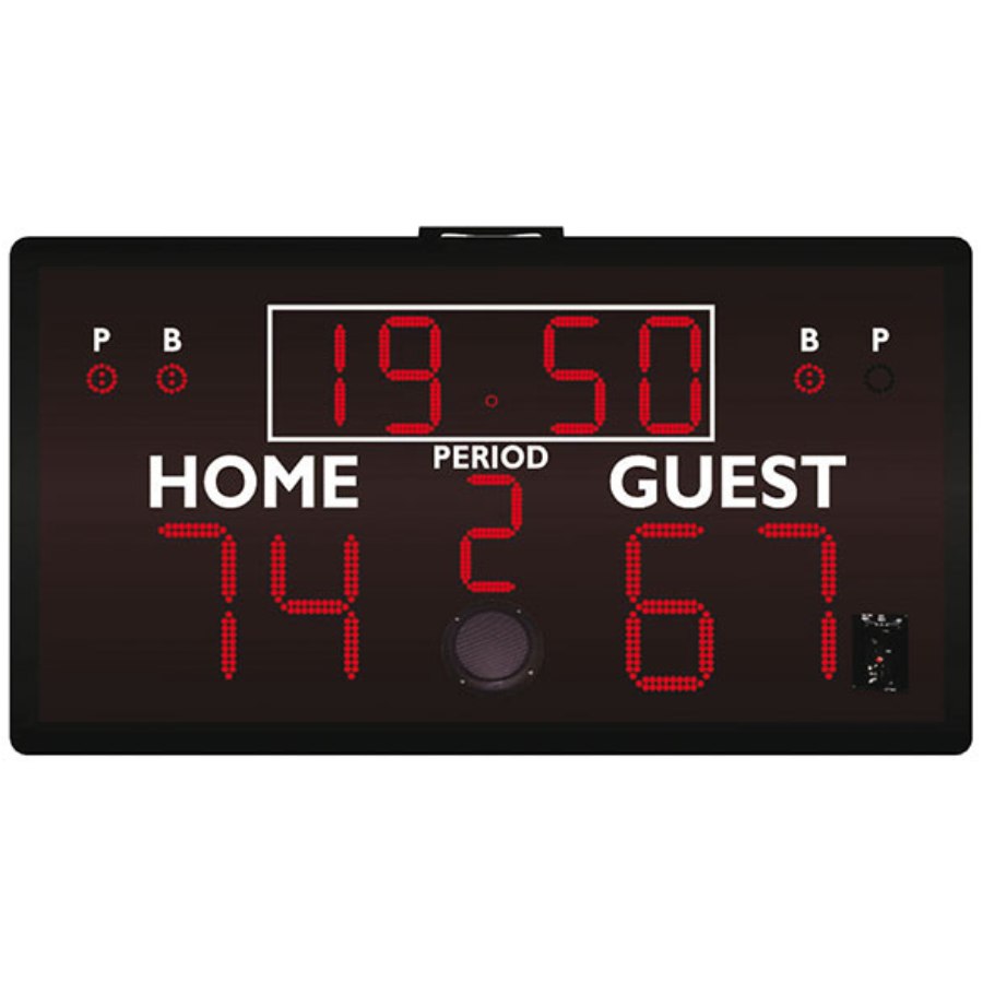 First Team Portable Scoreboard MA40124 Scoreboard w/ Wireless Controller