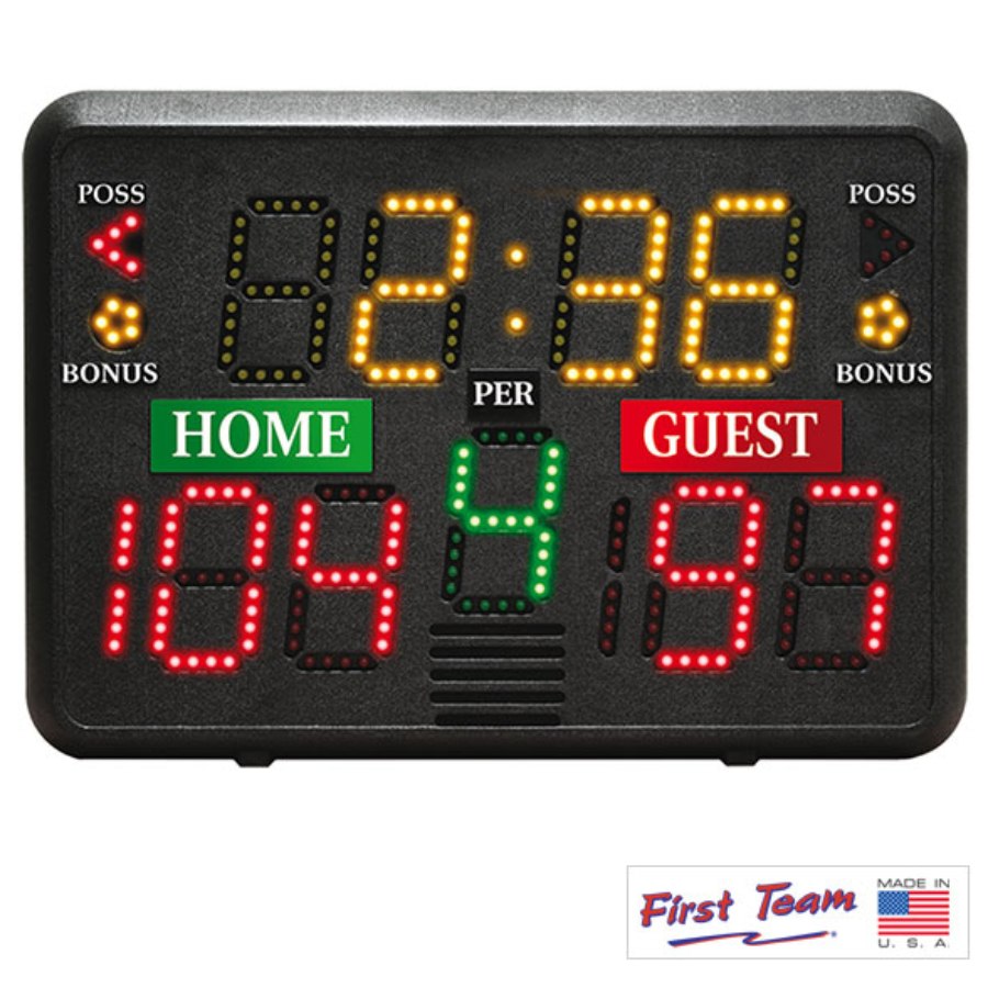 First Team Portable Tabletop Scoreboard MA40121 Portable Scoreboard