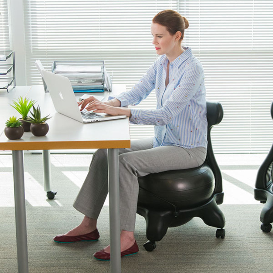 FitPro Ball Chair Adult Size - 22"L x 22"W x 31"H