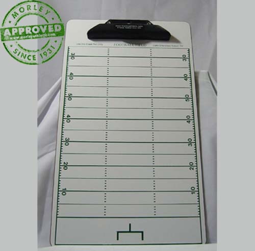 Football Dry Erase Coaching Clipboard 9.5" x 15.5"