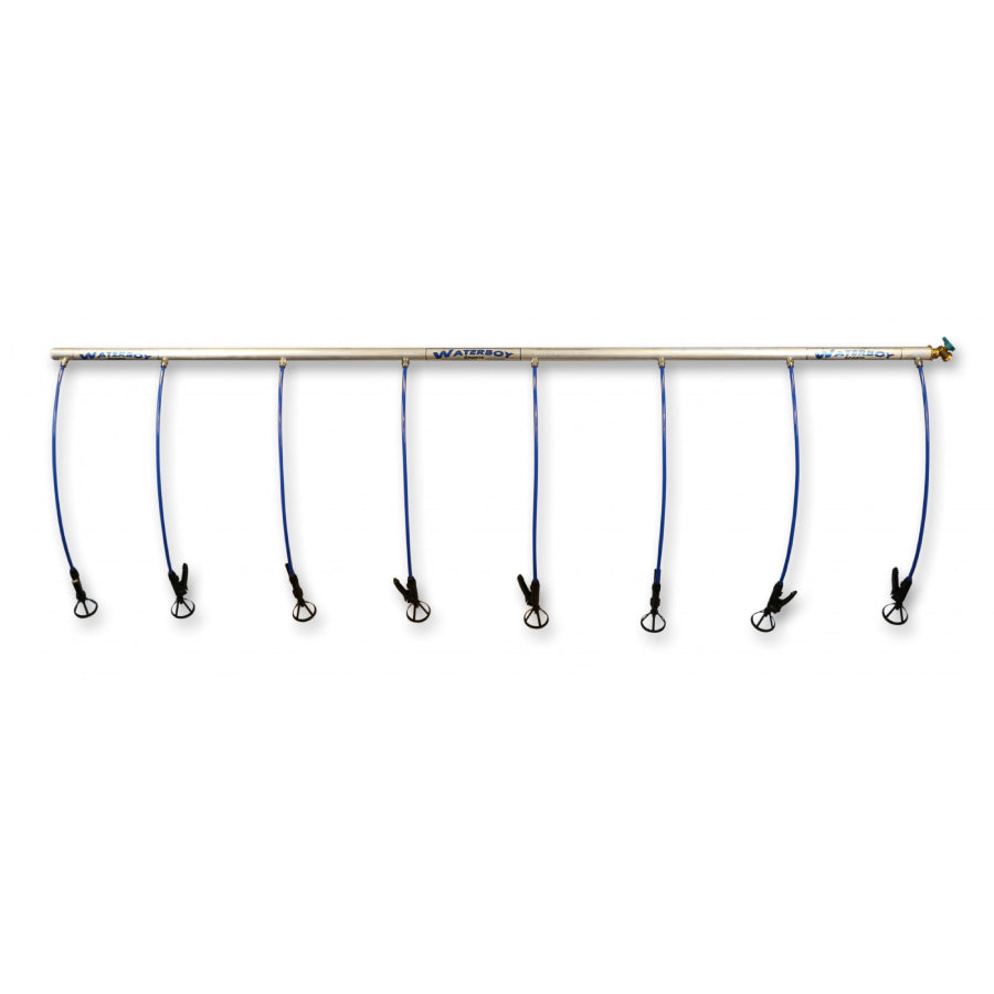 Waterboy 8 Station Inline Fence Mount Drinking Station