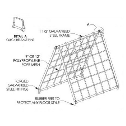 Mesh Scaler Net with Frame 12" Mesh