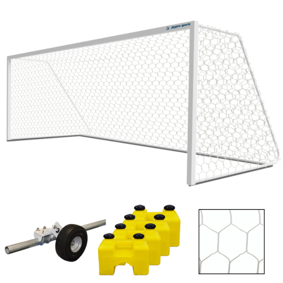 Jaypro Deluxe Classic 8' X 24' Official Square Goal Package