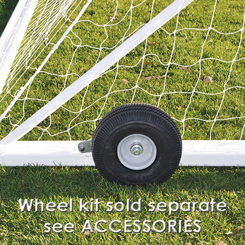 Jaypro Classic Club Round Soccer Goals (Pair) 8'H X 24'W GOALS U12-U13